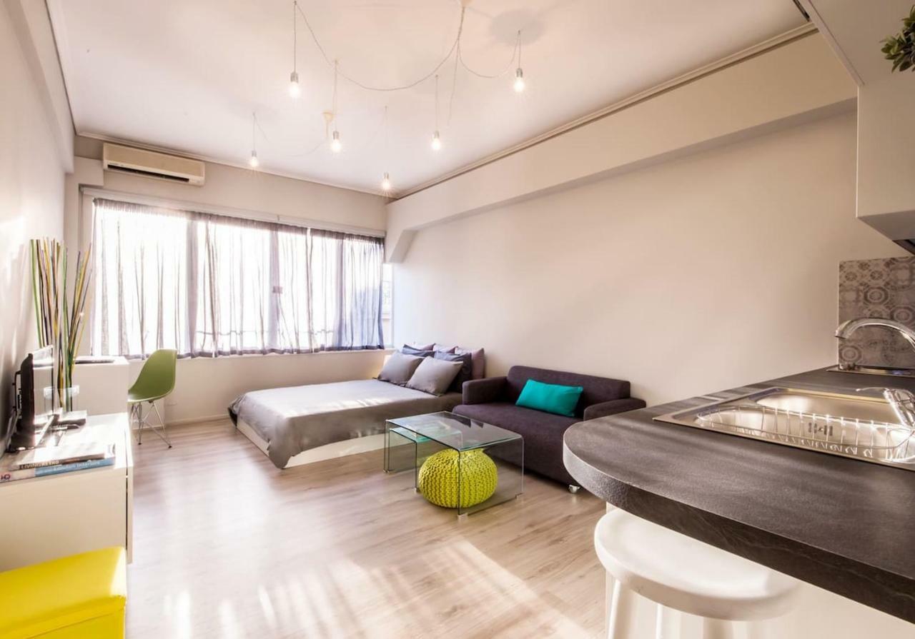 Treat Yourself W. This Central City-Break Studio! Афіни Екстер'єр фото